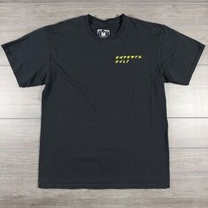 PIT VIPER Mens Black T Shirt Experts Only Graphic Tee Size Medium